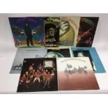 Nine LPs by Blood, Sweat And Tears, Leon Russell,