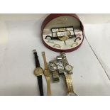 A collection of dress watches various