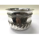 A Victorian silver porringer. Weight approx 189g