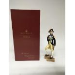 A Royal Doulton Prestige limitted Edtion figures of Vice Admiral Lord Nelson. 343/350 HN4696. No