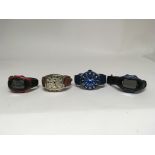 A small collection of watches to include two digit