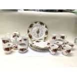 A collection of old English country rose pattern C