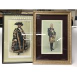 A pair of Masonic 'Spy' prints.