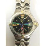 A gents Ebel Sportwave automatic wristwatch, refer