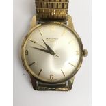 A Longines gents 1963 9ct gold cased automatic wr