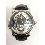 A gents Mont Blanc automatic chronograph 43mm wris