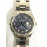 A Rolex oyster perpetual Date Just chronometer wri