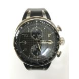 A gents Oris TT3 automatic titanium chronograph wristwatch. This limited edition timepiece (1542/