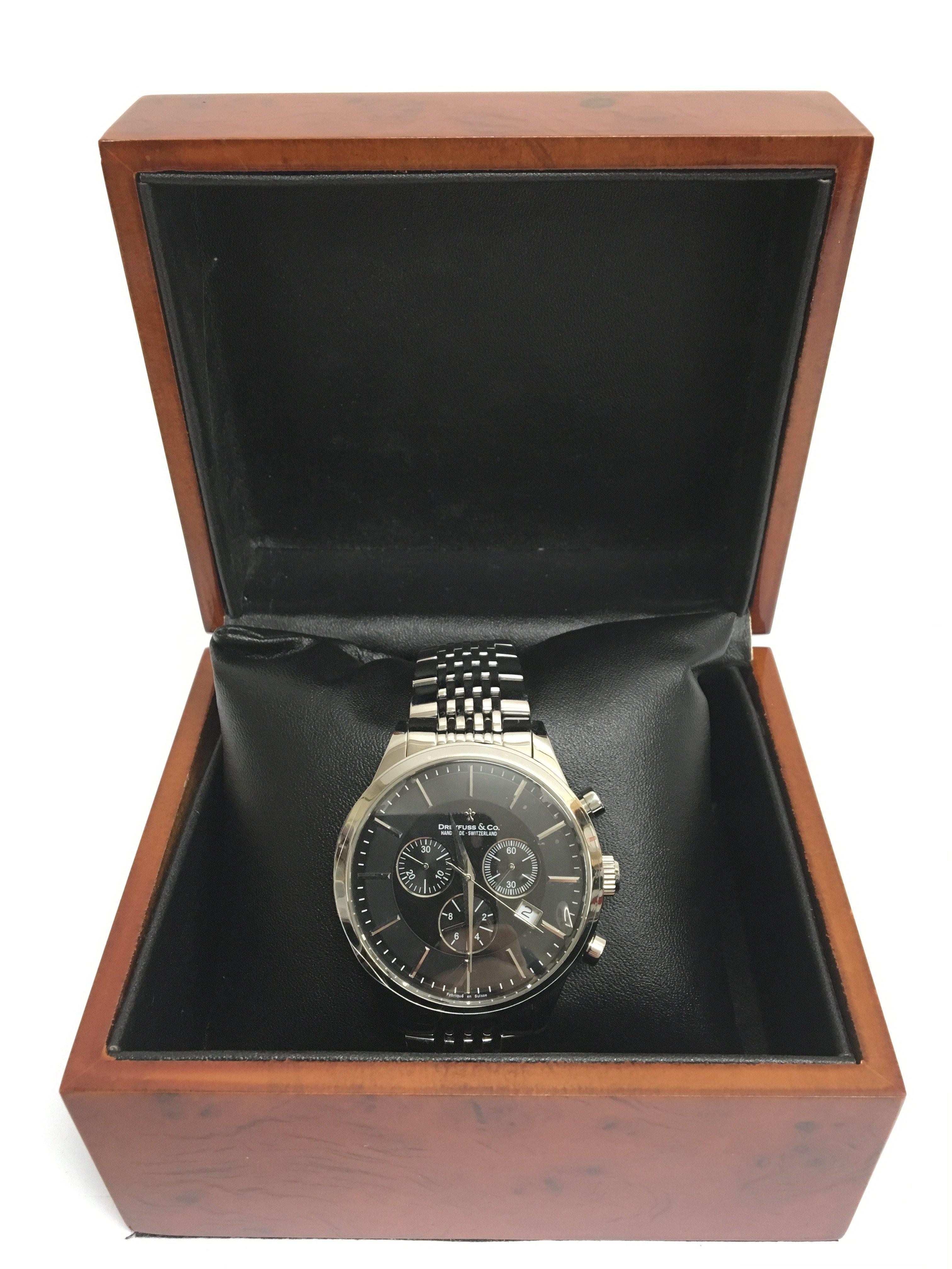 A gents Dreyfuss & Co chronograph wristwatch. The - Image 6 of 6