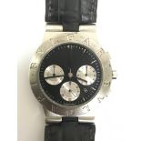 A gents Bvlgari Diagono chronograph wristwatch in