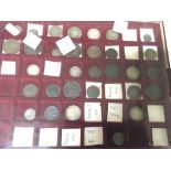 A collection of used circulated British coinage including George II and later silver and bronze