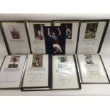 A collection of approx 200 West Ham United footballer autographs, 1936-91.