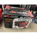 A mil Germany silent professional generator model ML8500W