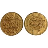 Islamic Coins, Zand, Karim Khan, gold mohur, type B, Shiraz 1174h, wt. 10.85gms. (KM.520a; A.