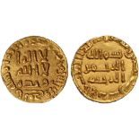 Islamic Coins, Umayyad, temp. Yazid II, gold thulth or 1/3 dinar, al-Andalus 102h, wt. 1.46gms. (A.