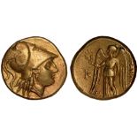 Ancient Coins, Greek, Macedonian Kingdom, Alexander III, the Great (336-323 BC), gold stater,