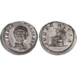 Ancient Coins, Roman, Julia Domna (wife of Septimius Severus), silver denarius, struck AD 211, IVLIA