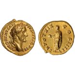 Ancient Coins, Roman, Antoninus Pius (AD 138-161), aureus, ANTONINVS AVG PIVS PP IMP II, laur.