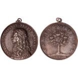 British Medals, Charles II, Coronation 1661, the ‘IAM FLORESCIT’ medal, cast silver, by Thomas