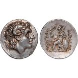 Ancient Coins, Greek, Kingdom of Thrace, Lysimachos, silver tetradrachm, mint of Lampsakos, struck