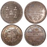 Nineteenth Century Silver Tokens, Berkshire, Reading, J. B. Monck, eighteen pence, 1811, Borough