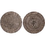 British Medals, James II, Accession 1685, cast tin or pewter medal, unsigned, legend within and