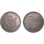 Nineteenth Century Silver Tokens, Somerset, Bath, S. Whitchurch and Wm Dore, four shillings, 1811,