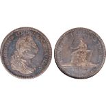 Ireland, George III, Bank of Ireland, proof six shillings or dollar, 1804, laur. bust r., top leaf