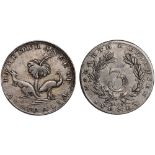 Foreign Coins, Australia, Sydney, Hogarth, Erichsen & Co., silver token threepence, 1860, tree