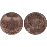 British Medals, William & Mary, Coronation Festivities at Rotterdam, 1689, silver medal, struck in