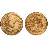 Ancient Coins, Roman, Late Roman - Dark Ages (5th century AD), gold tremissis, contemporary copy