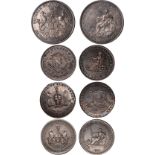 Nineteenth Century Silver Tokens, Northumberland, Newcastle-on-Tyne, John Robertson, silversmith,