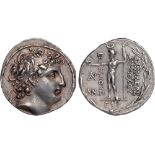 Ancient Coins, Greek, Kingdom of Syria, Antiochos VIII Epiphanes, silver tetradrachm, mint of