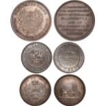 Nineteenth Century Silver Tokens, Gloucestershire, Gloucester, J. Whalley, halfcrown, City arms,