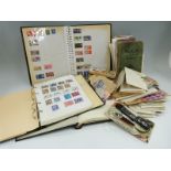 GB stamps in packets and tin, mainly Queen Elizabeth II,