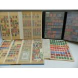 Four stockbooks of mainly GB stamps, all reigns,