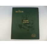 A Meteor stamp album of mint and used Commonwealth stamps,