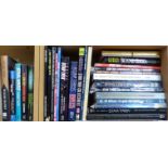 A large collection of Star Trek books