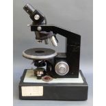 J. Swift and Son London, cased laboratory microscope serial no 155742.