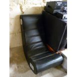 An X Rocker TM gaming chair with various audio input facility,