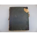 A late 19thC scrap album