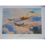 Robert Taylor 'Most Memorable Day' imited edition print signed by the artist and by Galland,
