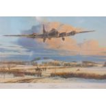 Robert Taylor 'Winter's Welcome' limited edition (1239/1250) print signed by the artist and Brown,