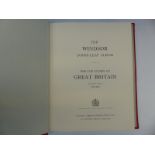 Great Britain Windsor stamp albums, volumes one and two,