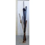 Rodon Boron/Graphite trout fishing rod, split cane rods including Farlow & Co,