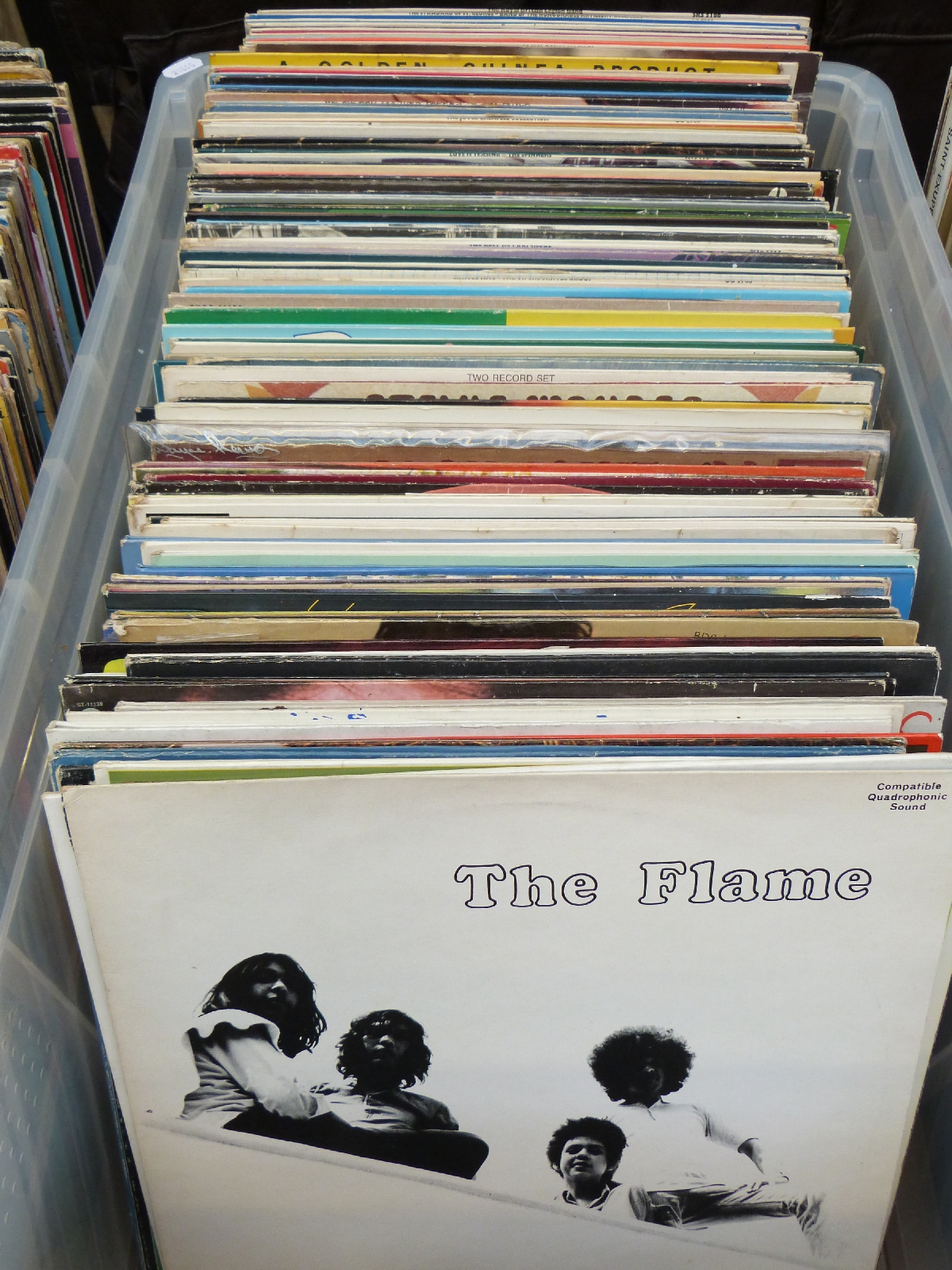 Approximately 120 albums including The Flame, Pink Floyd, ELP, Beach Boys, - Image 2 of 2