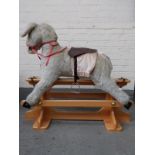 Merrythought Toys rocking horse with reins and saddle