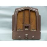 Echo Art Deco bakelite radio