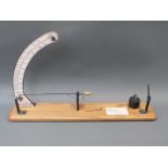 Acuflex III spine tester archery arrow tester by Roy Day of Maple Ridge Canada.