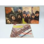 A small collection of approximately 20 albums including The Beatles, Cliff and the Shadows,